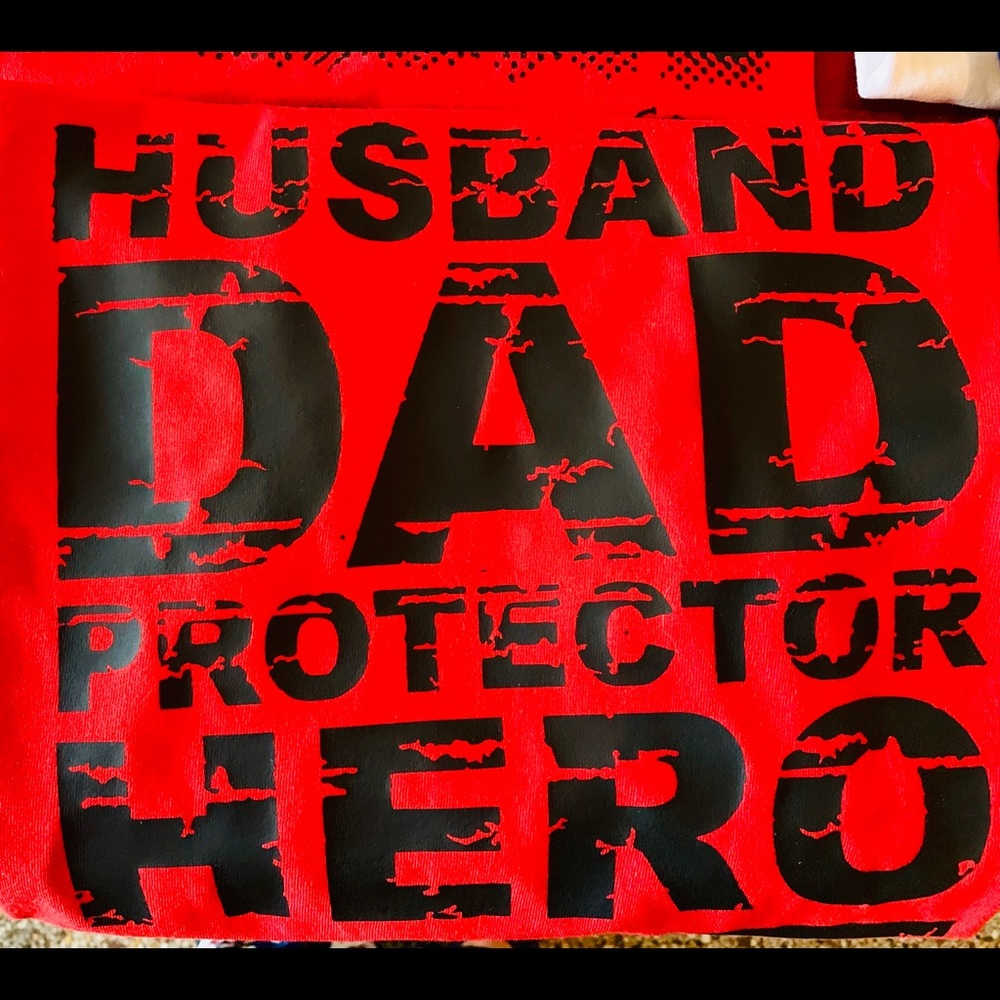 Customized Husband, Dad, Hero, Protector T Shirts